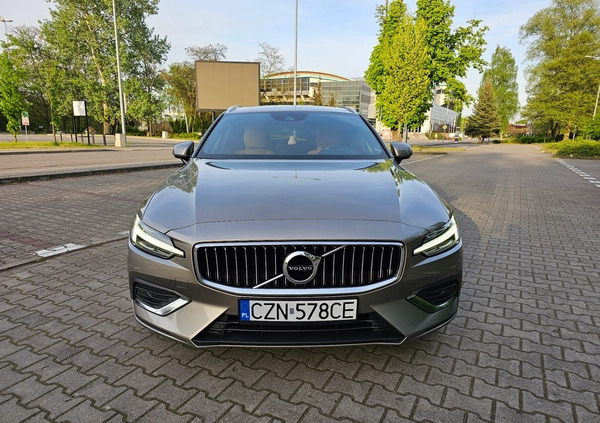 Volvo V60 cena 98500 przebieg: 164354, rok produkcji 2019 z Bydgoszcz małe 781